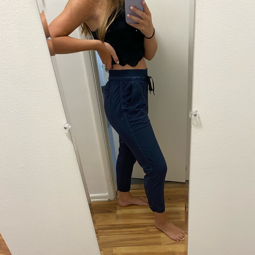 Lululemon Athletica Navy Blue Joggers